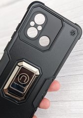 Ударопрочный чехол Transformer Ring для Xiaomi Redmi 12C - Black