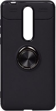 Чехол Hybrid Car Magnetic Ring для Nokia 3.1 Plus - Black