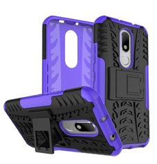 Противоударный чехол для Motorola Moto M "фиолетовый"