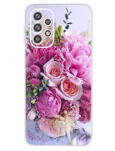 Силіконовий (TPU) чохол із малюнком для Samsung Galaxy A23 - Троянди