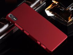 Пластиковый чехол для Lenovo Vibe Shot Z90 "красный"