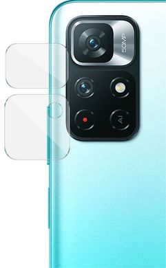Гибкое защитное стекло на камеру для Xiaomi Poco M4 Pro 5G