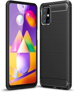 Чехол Hybrid Carbon для Samsung Galaxy M31s