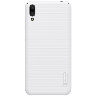 Чехол пластиковый Nillkin Matte для Huawei Y7 2019 - White