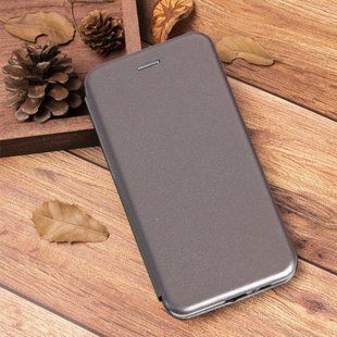 Чехол-книжка BOSO для Xiaomi Redmi 8A - Grey