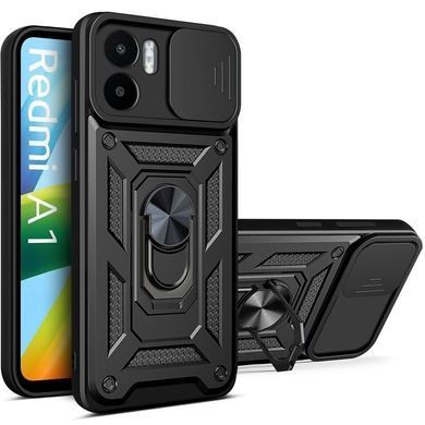 Протиударний чохол Transformer Ring для Xiaomi Redmi A1 / A2 - Black Camshield