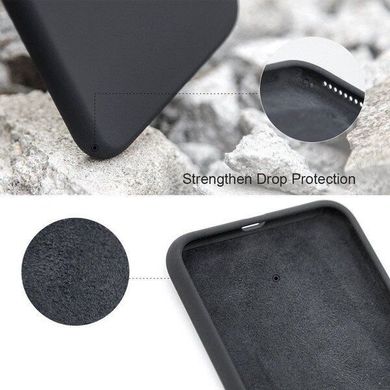 Чехол Premium Silicone Cover для Samsung Galaxy A52 - Black