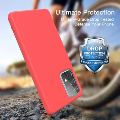 Чехол Premium Silicone Cover для Samsung Galaxy A52 - Red