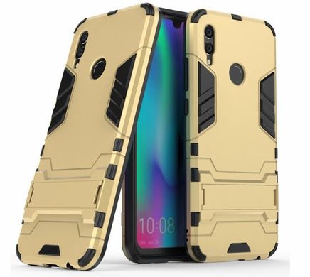 Удароміцний чохол з підставкою Huawei P Smart 2019 / Honor 10 Lite - Gold