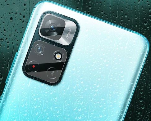 Гибкое защитное стекло на камеру для Xiaomi Poco M4 Pro 5G
