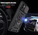 Протиударний чохол Transformer Ring для Xiaomi Redmi A1 / A2 - Black Camshield  (56077). Фото 6 із 28