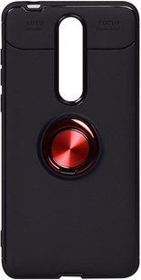 Чохол Hybrid Car Magnetic Ring для Nokia 3.1 Plus - Red