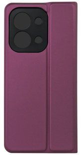 Чехол-книжка JR Elegant для Xiaomi Redmi 15C - Dark Red