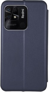 Чехол (книжка) BOSO для Xiaomi Redmi 10C - Navy Blue