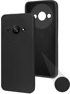 Защитный чехол Hybrid Premium Silicone Case для Xiaomi Redmi A3 - Black