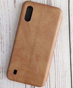 Чехол-книжка BOSO для Samsung Galaxy A01 - Gold