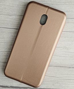 Уценка! - Чехол-книжка JR для Xiaomi Redmi 8A - Rose Gold