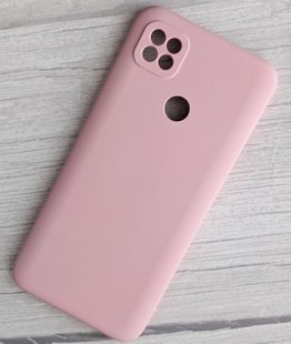 Чехол Silicone Cover Full Protective для Xiaomi Redmi 9C - Pink