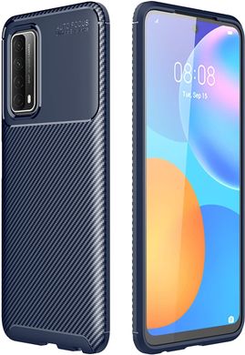 Чехол Premium Carbon для Huawei P Smart 2021 - Dark Blue