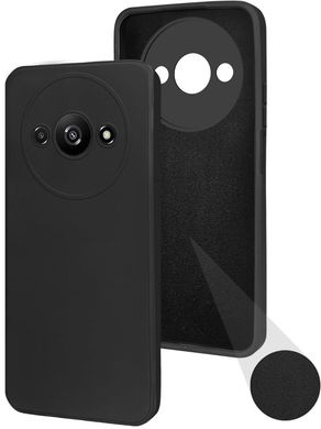 Захисний чохол Hybrid Premium Silicone Case для Xiaomi Redmi A3 - Black