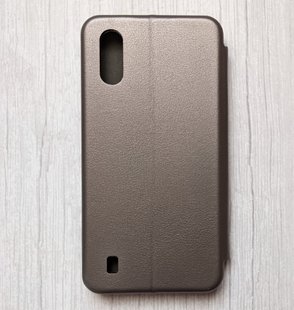 Чехол-книжка BOSO для Samsung Galaxy A01 - Grey