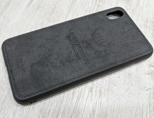 Чехол PC+Textile Deer для Xiaomi Redmi 7A - Black