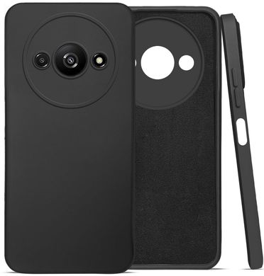 Защитный чехол Hybrid Premium Silicone Case для Xiaomi Redmi A3 - Black