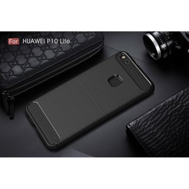 Захисний чохол Hybrid Carbon для Huawei P10 Lite - Black