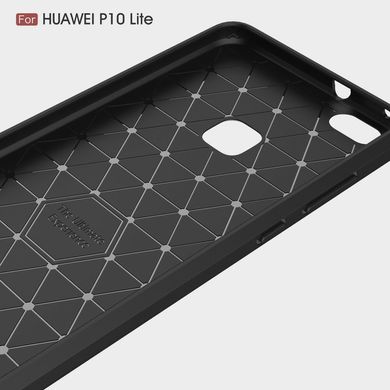 Защитный чехол Hybrid Carbon для Huawei P10 Lite - Black