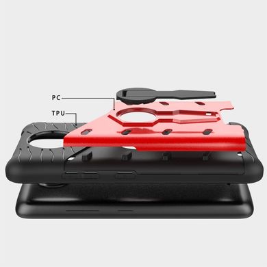 Защитный чехол Hybrid для Motorola Moto C Plus "красный"