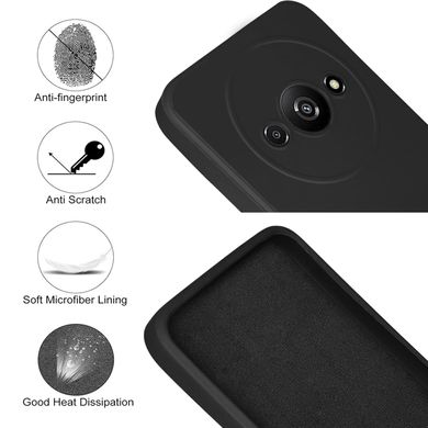 Захисний чохол Hybrid Premium Silicone Case для Xiaomi Redmi A3 - Black