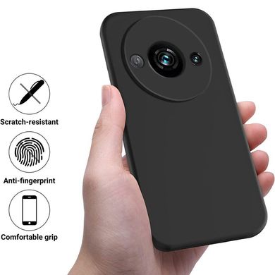 Захисний чохол Hybrid Premium Silicone Case для Xiaomi Redmi A3 - Black