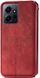 Чохол-книжка Getman Cubic Wallet для Xiaomi Redmi Note 12 - Dark Red (35799). Фото 1 із 17