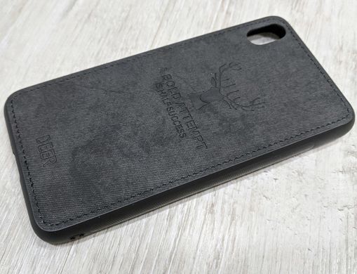 Чехол PC+Textile Deer для Xiaomi Redmi 7A - Black