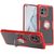 TPU+PC чехол Deen CrystalRing for Magnet для Xiaomi Mi 11 Lite - Red
