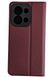 Чехол-книжка JR Elegant для Xiaomi Redmi 15C - Dark Red (57125). Фото 2 из 8
