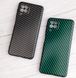 Защитный чехол Hybrid Carbon для Samsung Galaxy M32 - Green (4703). Фото 5 из 8