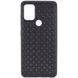 PU чехол-накладка Hybrid Weaving series для Samsung Galaxy M31 - Black