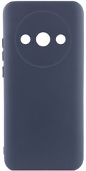 Защитный чехол Hybrid Premium Silicone Case для Xiaomi Redmi A3 - Navy Blue