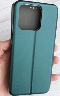 Чехол (книжка) BOSO для Xiaomi Redmi 10C - Green