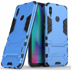 Ударопрочный чехол с подставкой для Huawei P Smart 2019 / Honor 10 Lite - Light Blue
