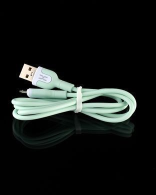 Дата кабель DC Vivid USB to MicroUSB 2A - Green