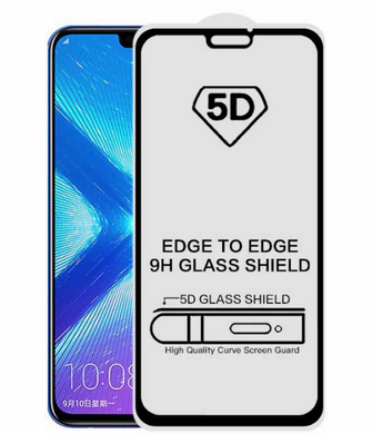 5D (Full Cover) захисне скло для Huawei Honor 8X