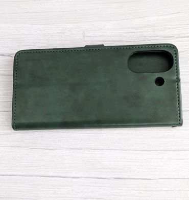 Чехол-книжка Getman Gallant для Xiaomi Redmi 13C - Dark Green