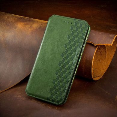 Чохол-книжка Getman Cubic Wallet для Xiaomi Redmi Note 12 - Navy Green