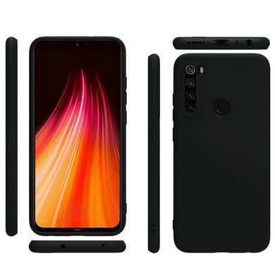 Силиконовый чехол для Xiaomi Redmi Note 8 / Note 8 (2021) - Black