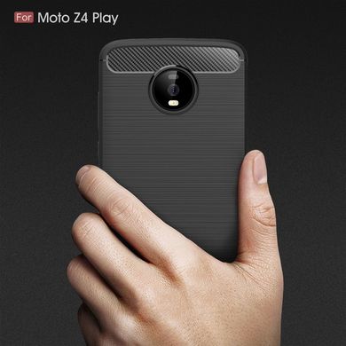 Захисний чохол Hybrid Carbon для Motorola Moto Z4 Play