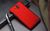 Пластиковый чехол для Lenovo A536 "красный"