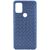 PU чехол-накладка Hybrid Weaving series для Samsung Galaxy M31 - Blue