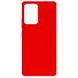 Чехол Premium Silicone Cover для Samsung Galaxy A52 - Red (23701). Фото 1 из 11